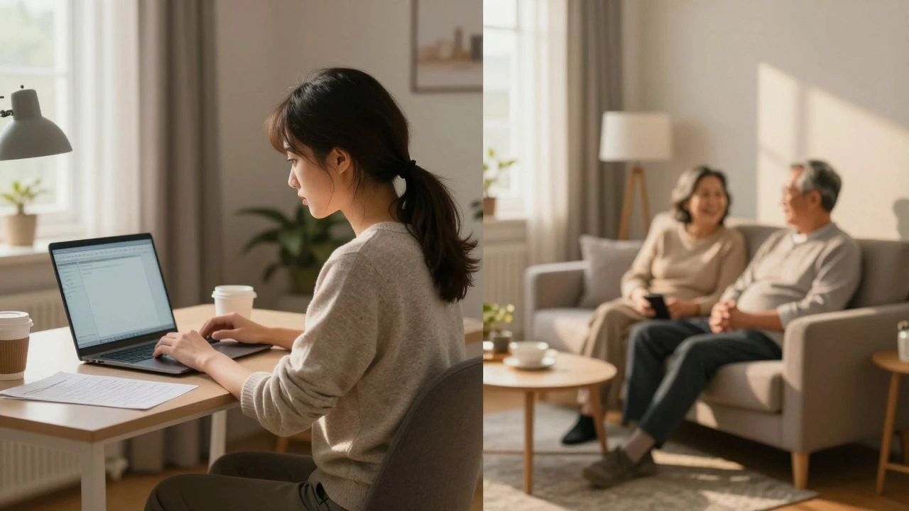 Young professional vs retired couple illustrating age-based savings